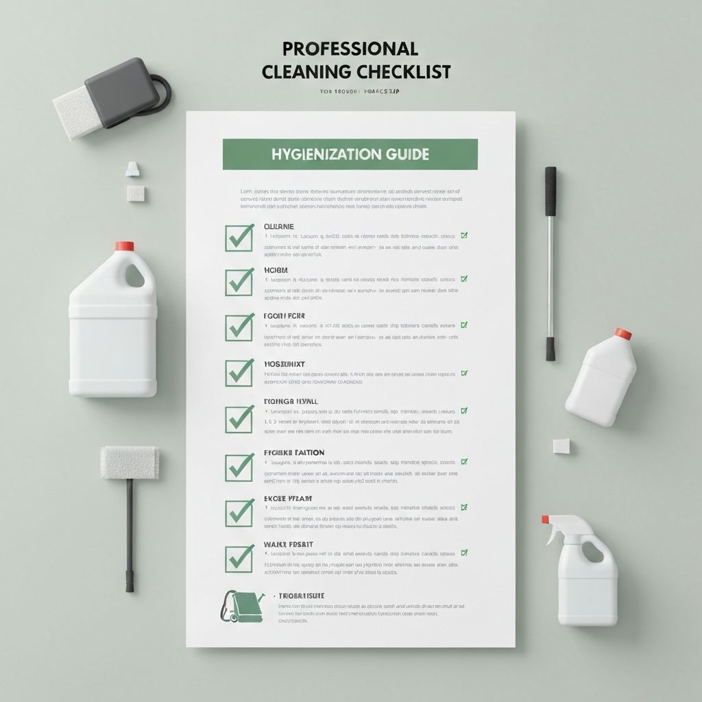 Checklist de Higienização Profissional